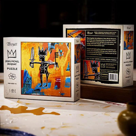 Basquiat Jigsaw Puzzle by Difatta