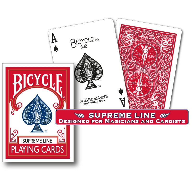 Bicycle - Supreme Line - Red back