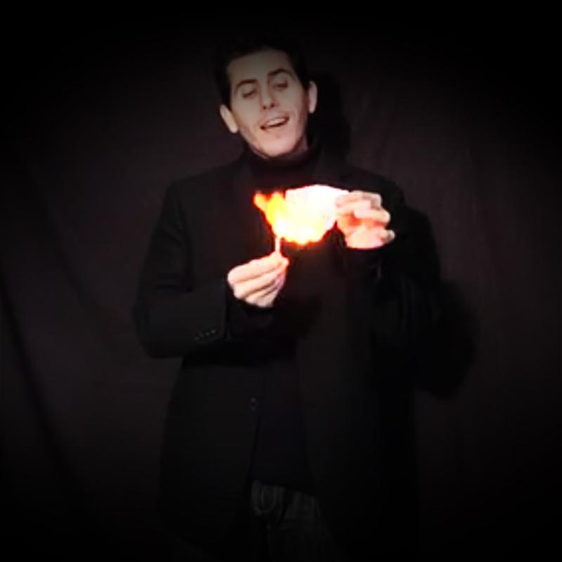 Lit match producer