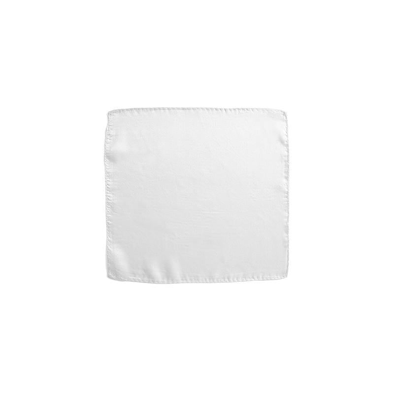 Silk Squares - 20 cm (9 inches) - White