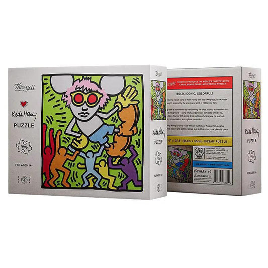 Keith Haring Jigsaw Puzzle by Difatta