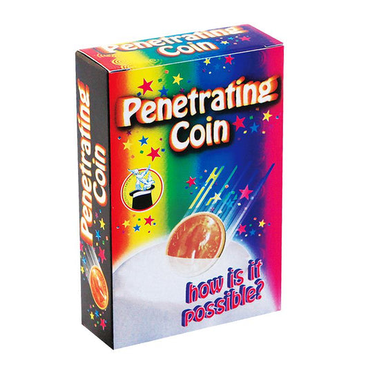 Penetrating coin