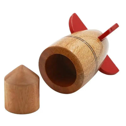 Puzzle Rocket - Legno by Difatta