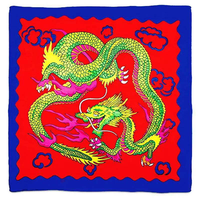 Sitta Dragon Silk - Red - 90 cm (36 inches) by Difatta