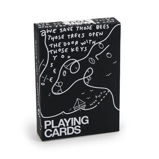 Shantell Martin Playing Cards - Black by Difatta