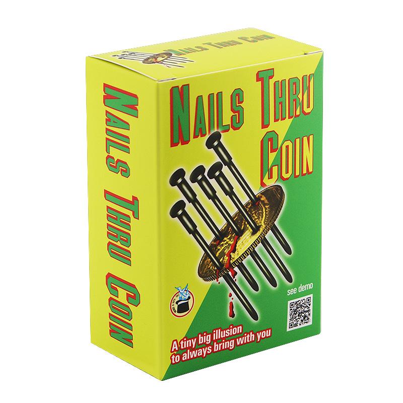 Nails Thru Coin - With 5 Nails