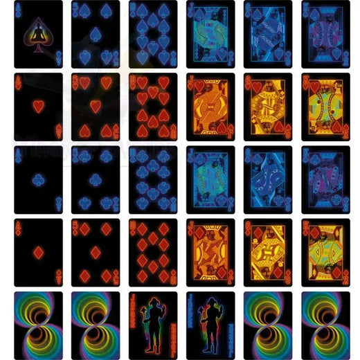 Bicycle Aura Playing Cards by Difatta