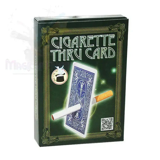 Bicycle - Cigarette Through Card by Difatta