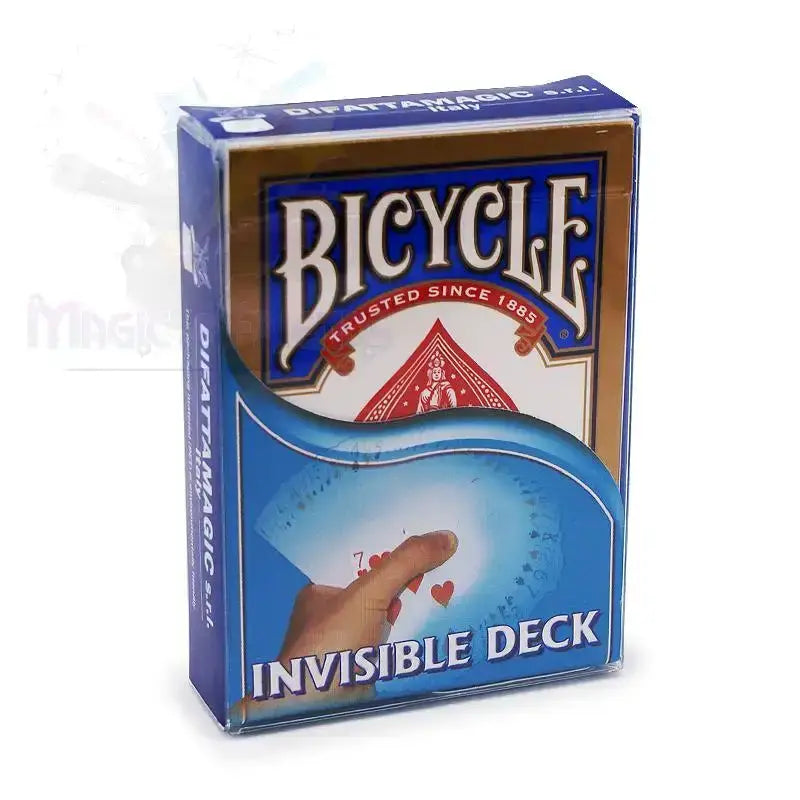 Bicycle - Invisible deck - Blue back by Difatta