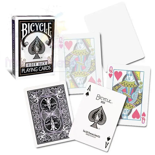 Bicycle - Poker deck - Black by Difatta