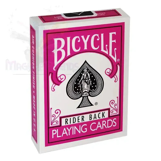Bicycle - Poker Deck - Fuchsia back by Difatta