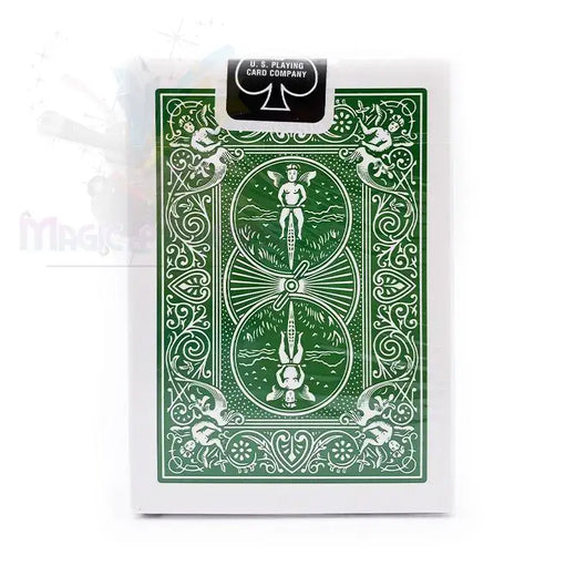 Bicycle - Poker Deck - Green back by Difatta