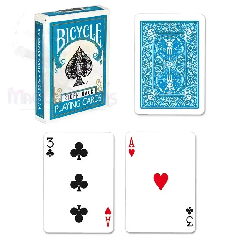 Bicycle - Poker Deck - Turquoise back by Difatta