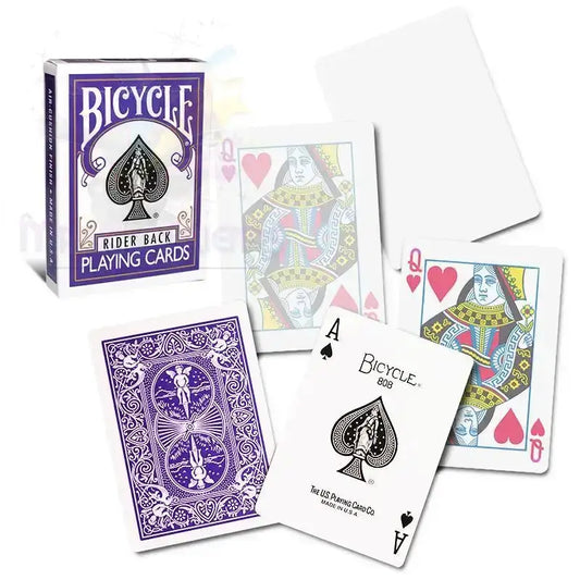 Bicycle - Poker deck - Violet back by Difatta