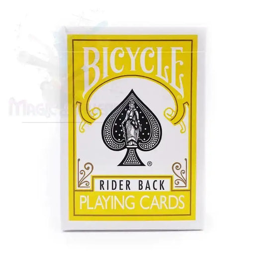 Bicycle - Poker Deck - Yellow back by Difatta