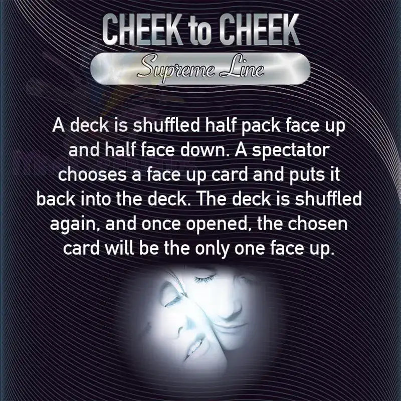 Bicycle - Supreme Line - Cheek to Cheek - Red back -