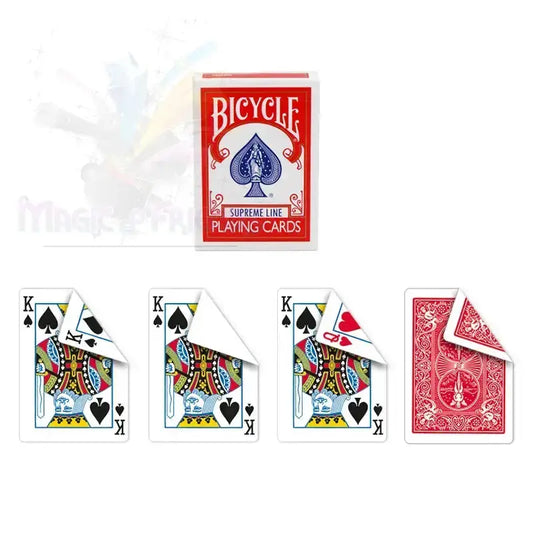 Bicycle - Supreme Line - One way forcing deck (KS) by Difatta