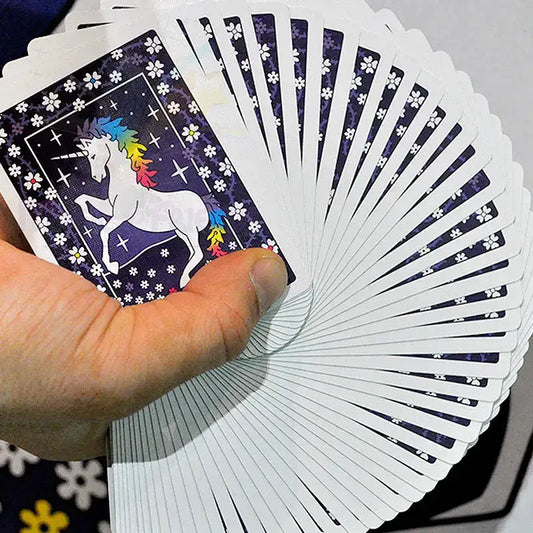 Bicycle - Unicorn Playing Cards by Difatta