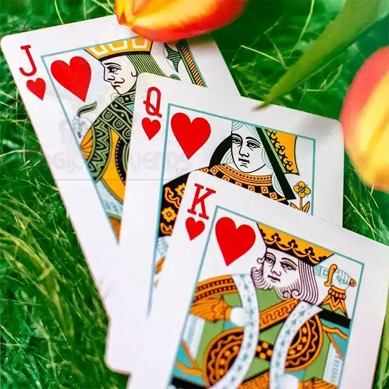 Butterfly Seasons Playing Cards - Spring (marked) by Difatta