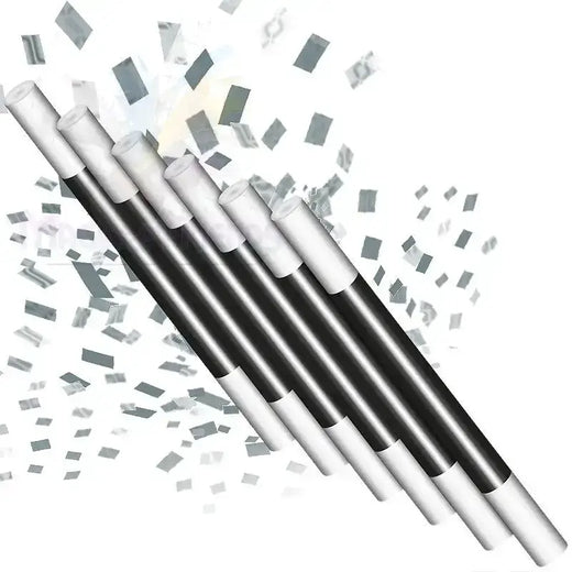 Climax Wand - Silver confetti by Difatta