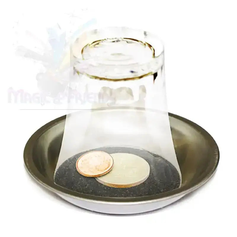 Coin Thru Glass by Difatta