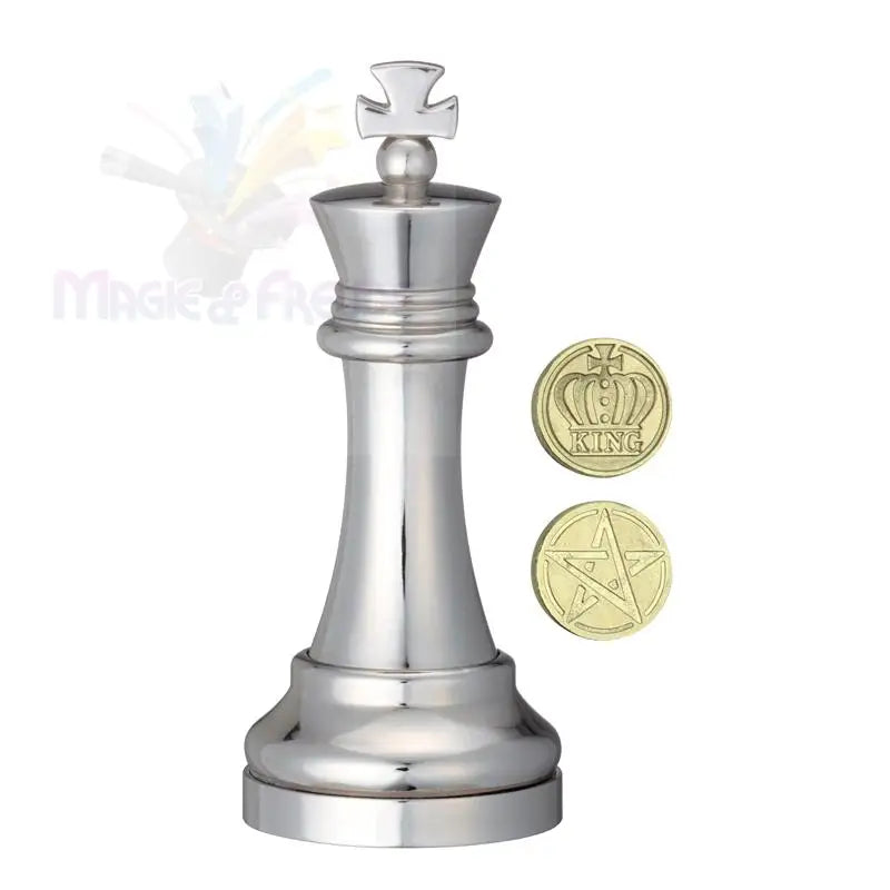 Schachkönig - Silber - DeinZaubershop.com