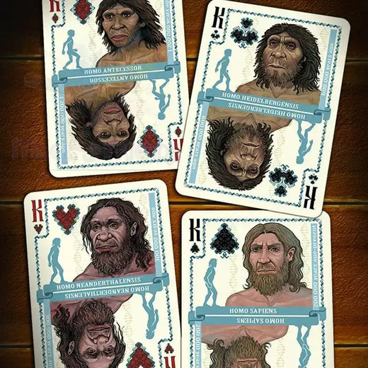 Evolution of Mankind Playing Cards p by Difatta