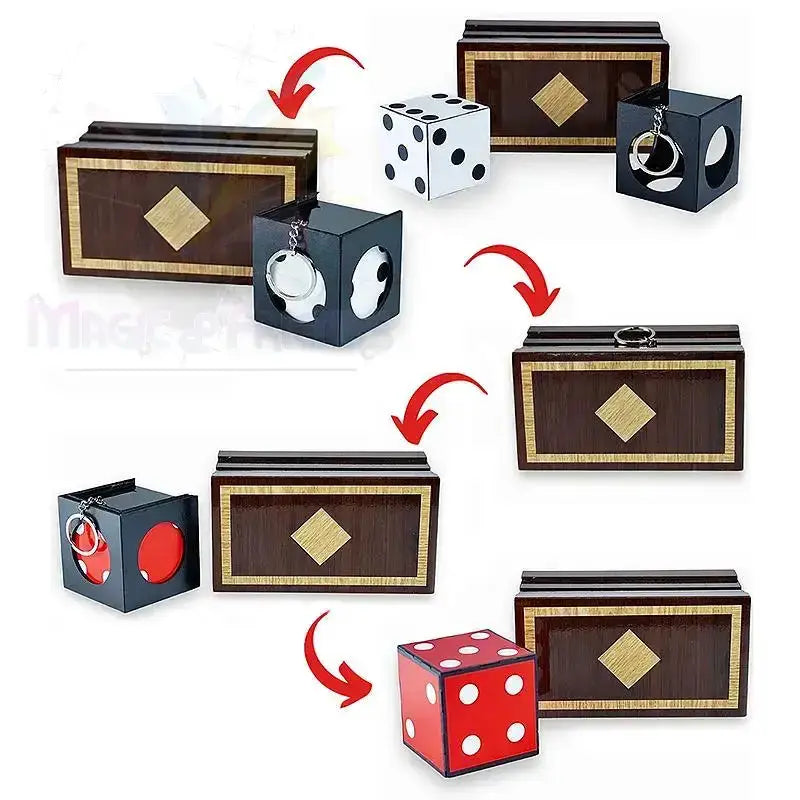 Express Dice by Tora Magic by Difatta