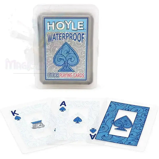 Hoyle Waterproof Clear Playing Cards by Difatta