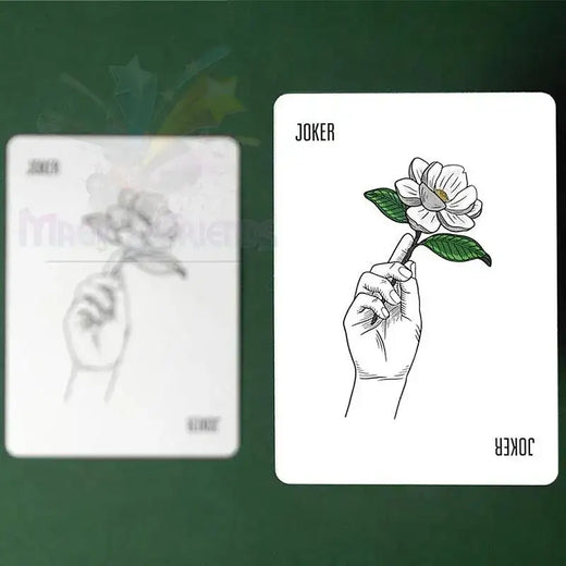 Magnolia Playing Card by Difatta