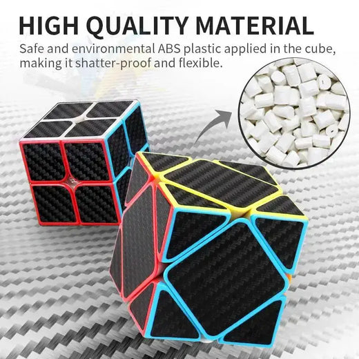 MeiLong Skewb Carbon Fibre Cube by Difatta