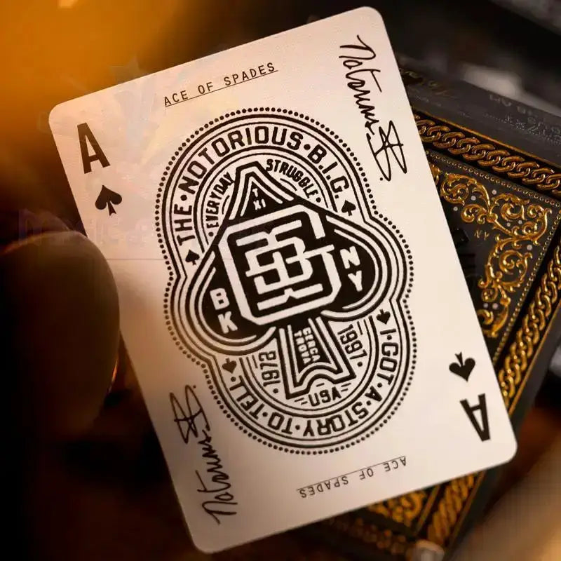Notorious B.I.G. Playing Cards by Difatta