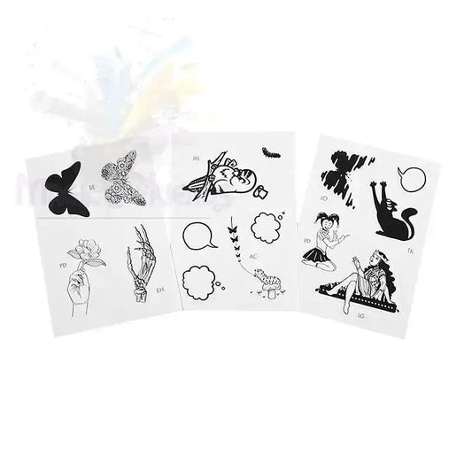 Original 3rd Edition Butterfly Playing Cards with video tutorials - Blue (marked) by Difatta