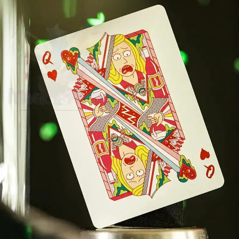 Rick and Morty Playing Cards by Difatta