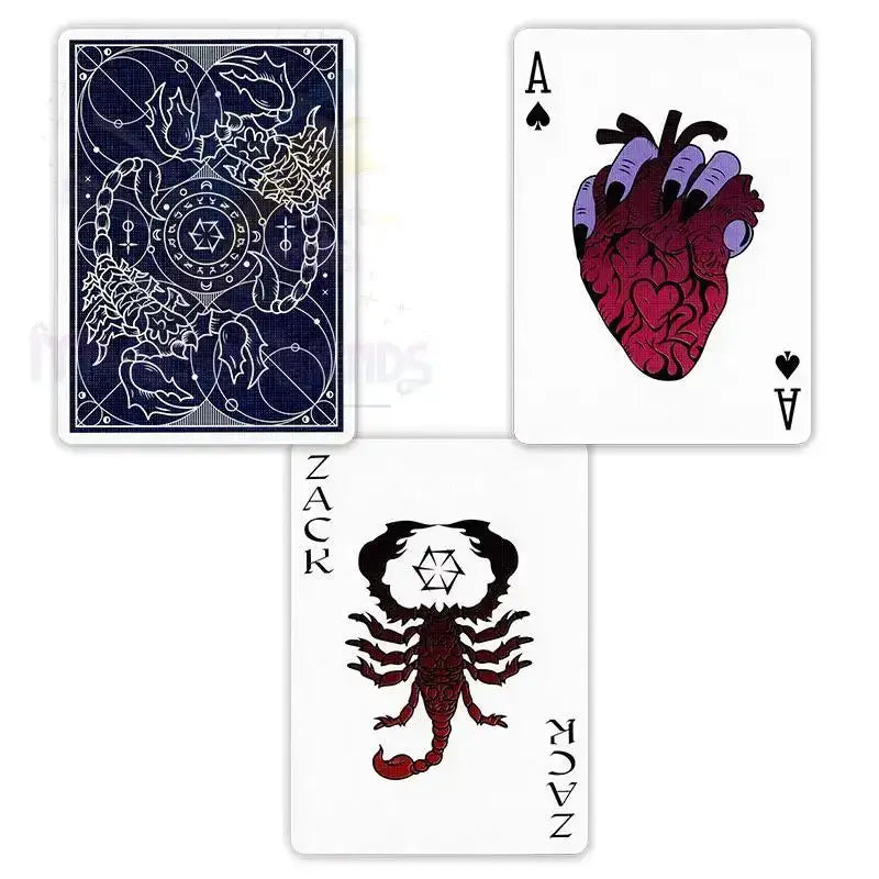 Scorpion Playing Cards by Zack - Classic edition by Difatta