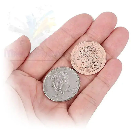 Scotch & Soda - Half Dollar + Mexican Centavos by Difatta