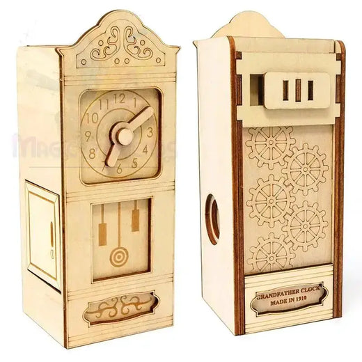 Secret Escape Box - Grandfather Clock by Difatta