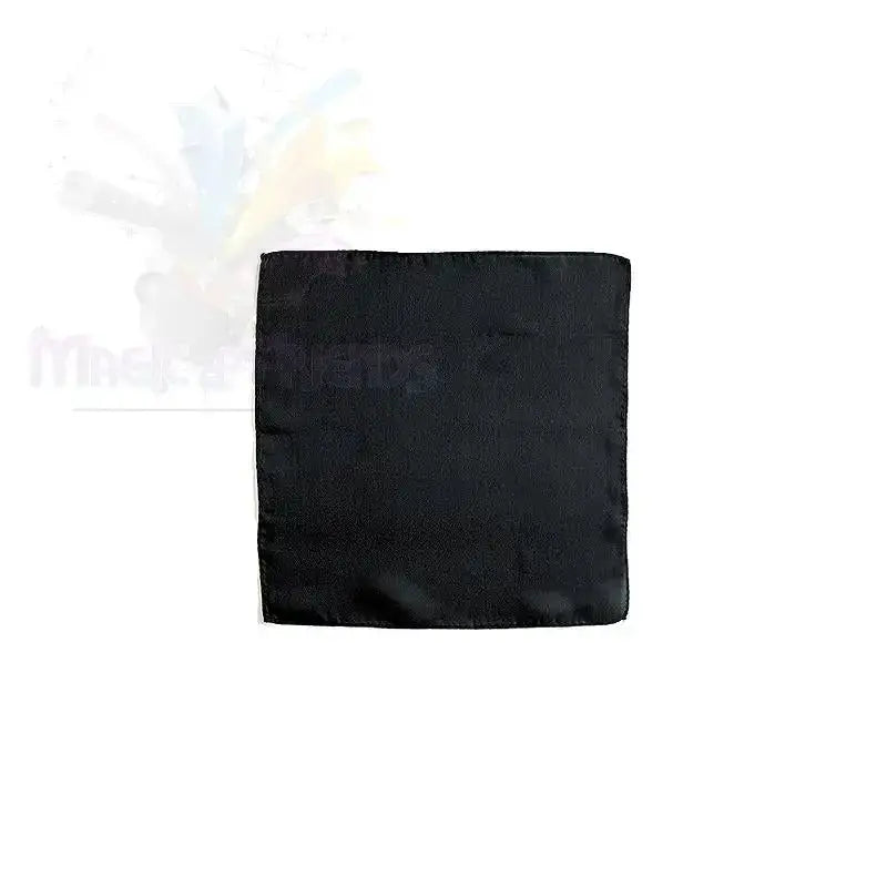 Silk Squares - 15 cm (6 inches) - Black by Difatta