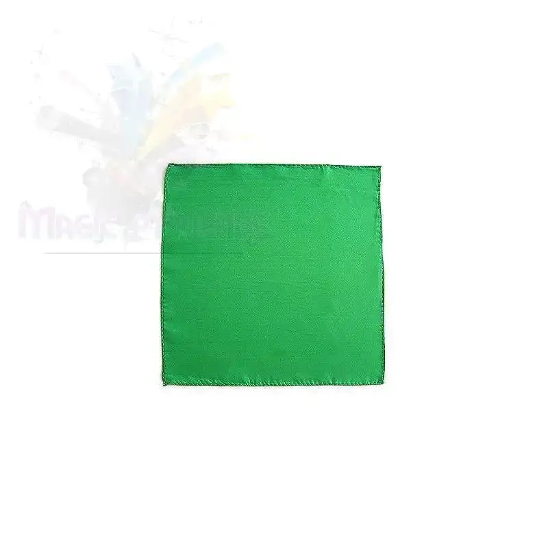 Silk Squares - 15 cm (6 inches) - Green by Difatta