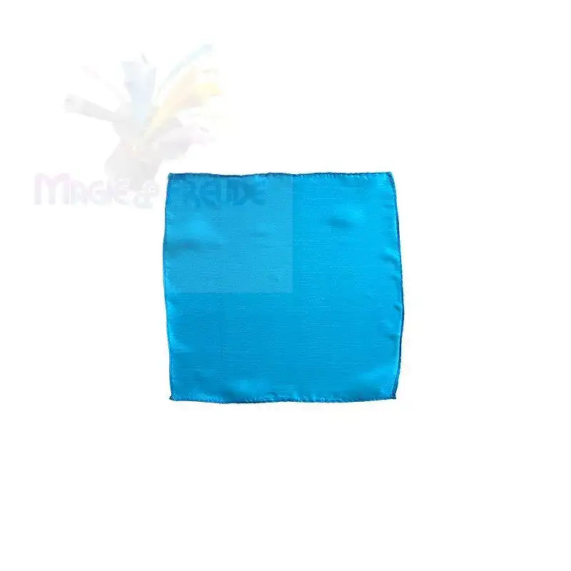 Silk Squares - 15 cm (6 inches) - Turquoise by Difatta