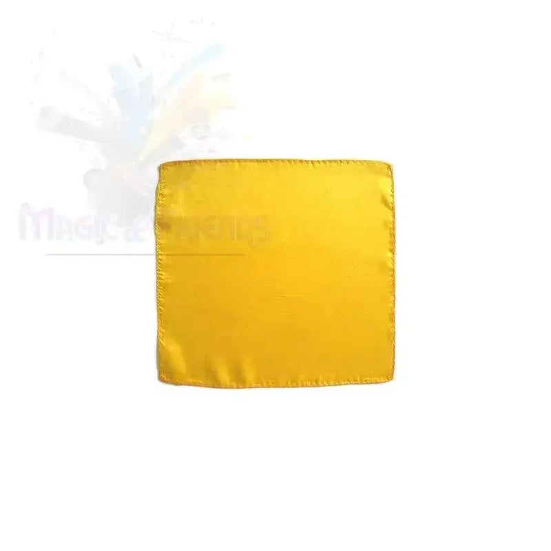 Silk Squares - 15 cm (6 inches) - Yellow by Difatta
