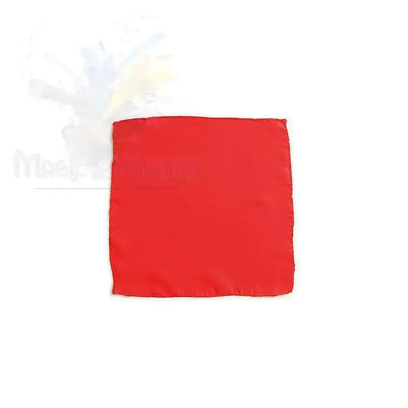 Silk Squares - 20 cm (9 inches) - Red by Difatta