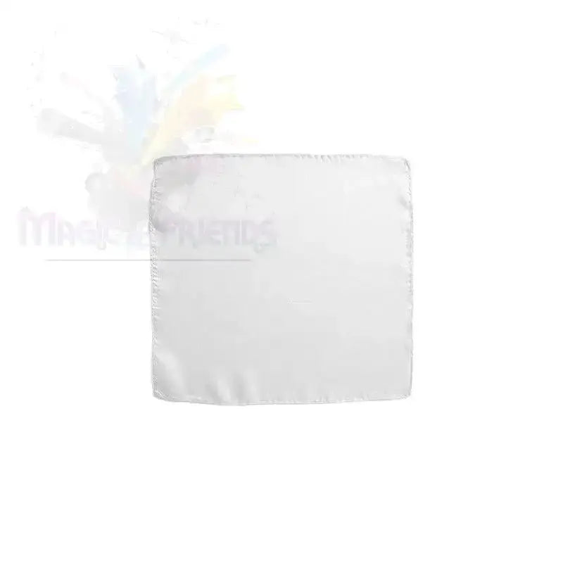 Silk Squares - 20 cm (9 inches) - White by Difatta