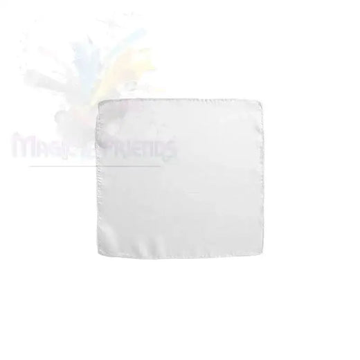 Silk Squares - 20 cm (9 inches) - White by Difatta