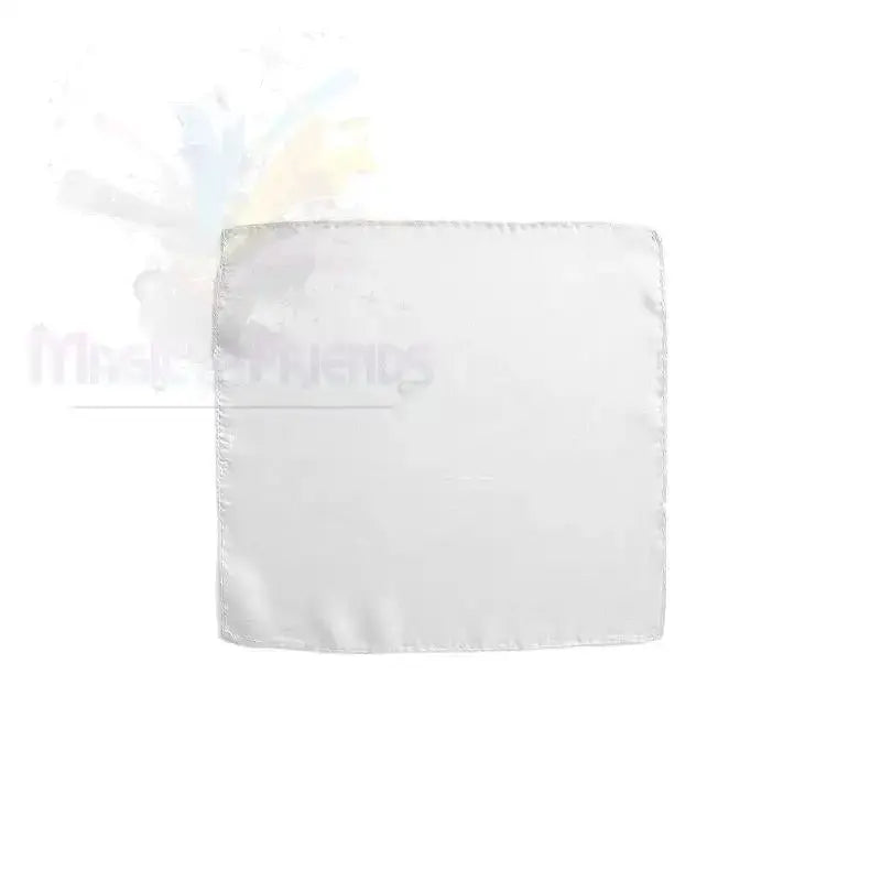 Silk Squares - 30 cm (12 inches) - White by Difatta