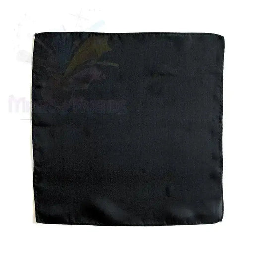 Silk Squares - 60 cm (24 inches) - Black by Difatta