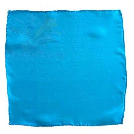 Silk Squares - 90 cm (36 inches) - Turquoise by Difatta