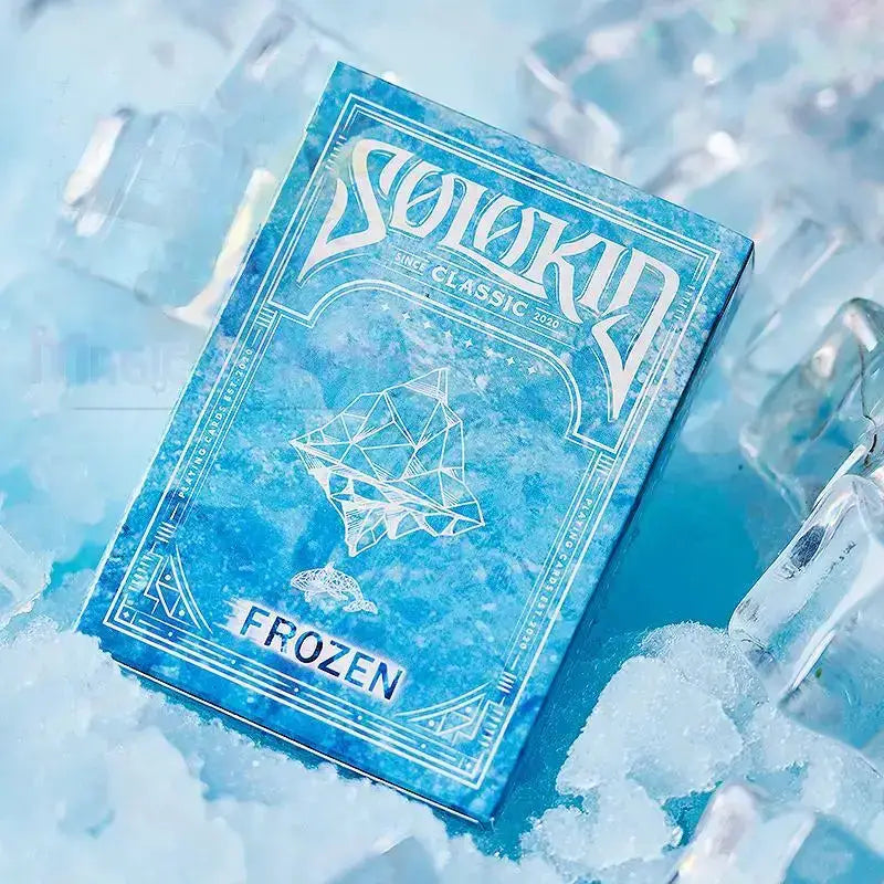 Solokid Frozen Playing Cards by Difatta