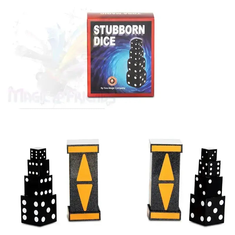 Stubborn Dice by Tora Magic by Difatta