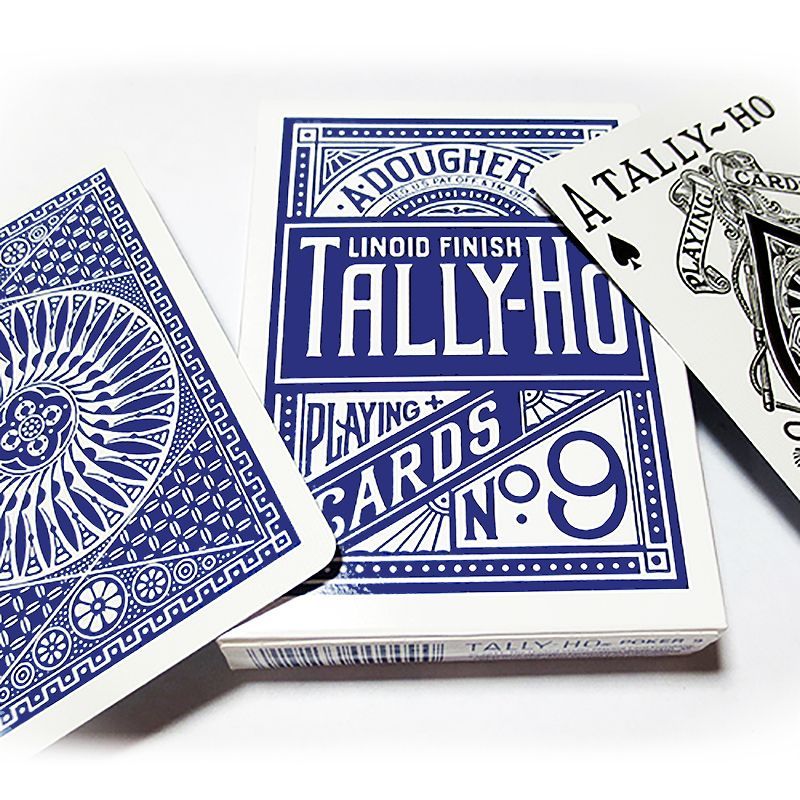 Tally Ho - Kreisrücken - Blauer Rücken - DeinZaubershop.com